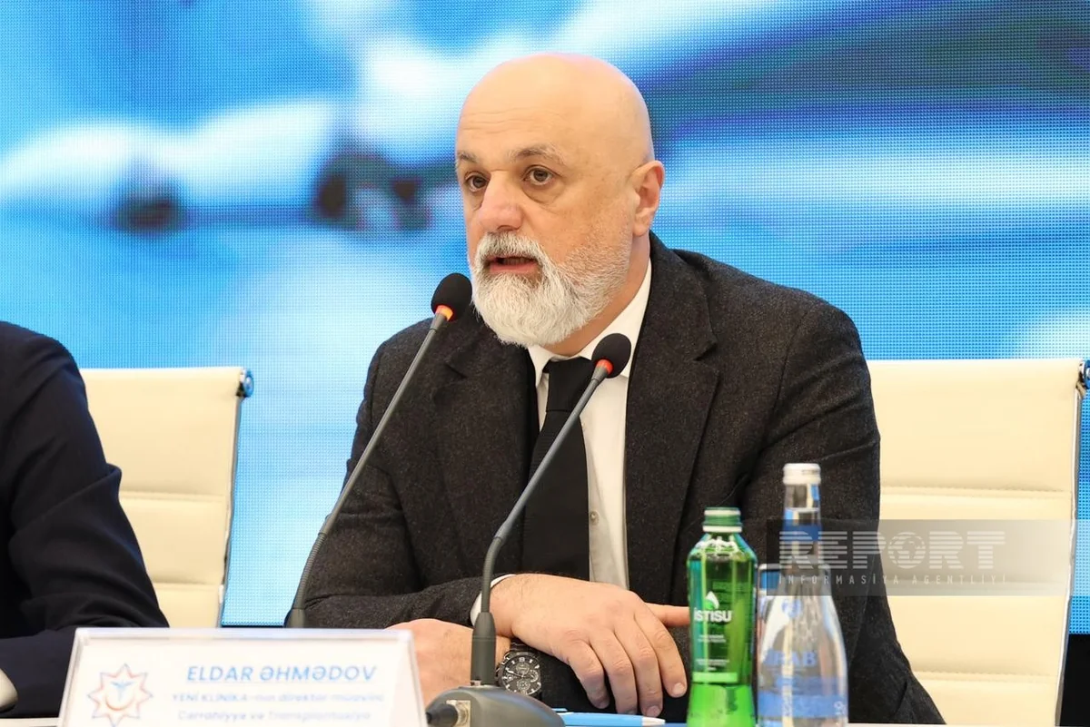 Kidney transplant via robotic surgery to be performed in Azerbaijan soon
