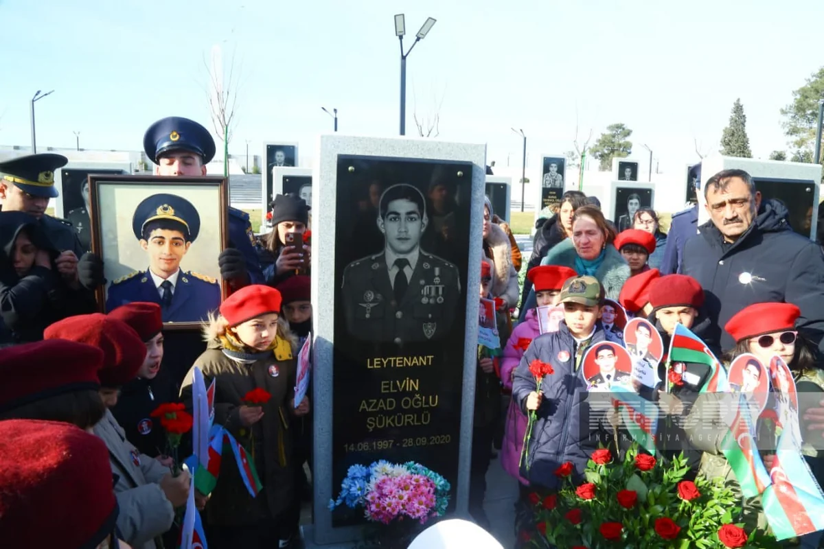 Vətən müharibəsi şəhidi Elvin Şükürlünün anım mərasimi keçirilib