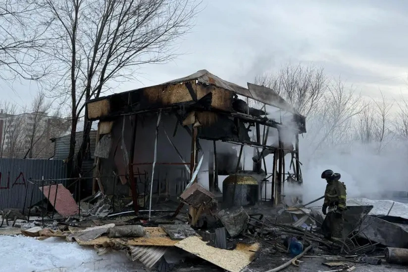 В Казахстане при взрыве в кафе-киоске пострадали четыре человека