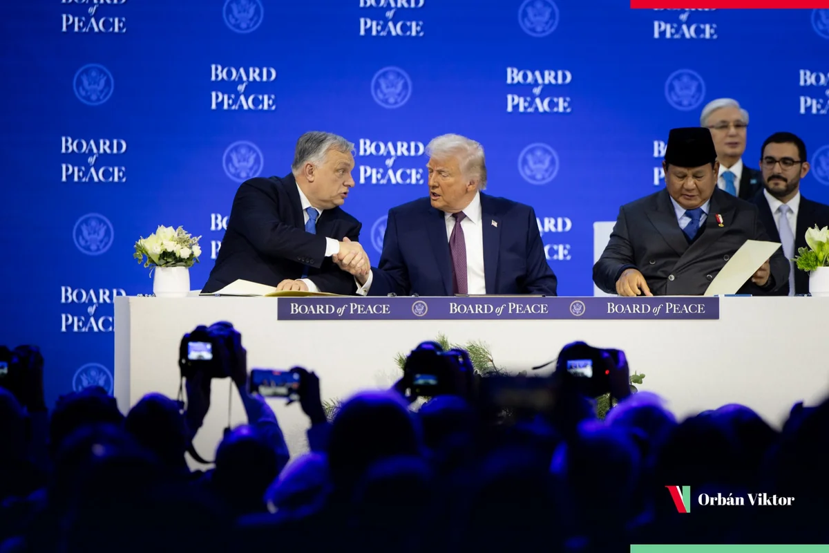 Orban on Gaza Board of Peace: Hungary supports all international peace initiatives