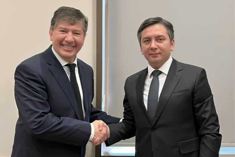 Yalçın Rəfiyev BMT-nin Bakıdakı müvəqqəti rezident əlaqələndiricisi ilə görüşüb