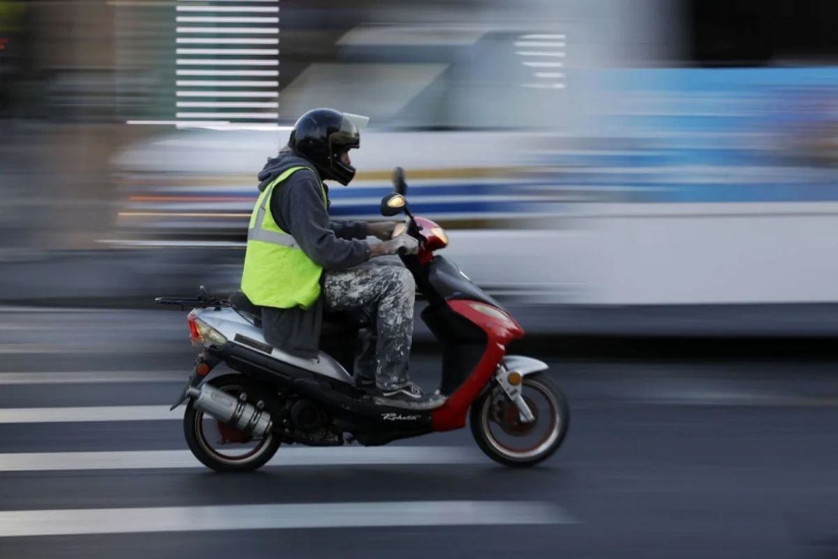 Ötən il motosiklet və moped sürücülərinin iştirakı ilə 43 qəza olub, 12 nəfər ölüb
