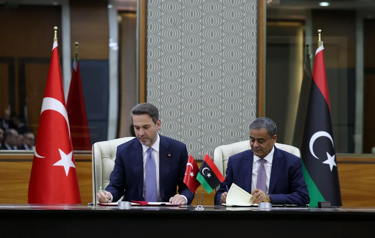 Liviya ilə Türkiyə arasında enerji sahəsində Anlaşma Protokolu imzalanıb