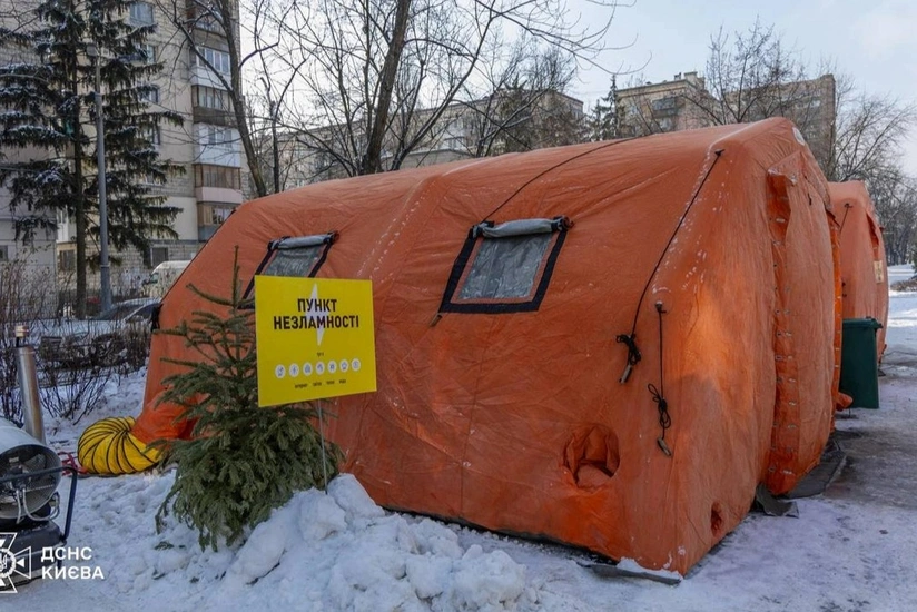 More than 1,600 houses remain without heating in Kyiv after Russian attack