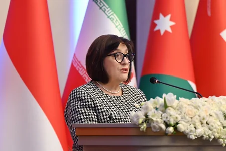 Sahibə Qafarova Asiya Parlament Assambleyasının 16-cı plenar sessiyasında çıxış edib
