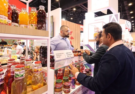 Azerbaijani products showcased at Gulfood 2026 exhibition in Dubai
