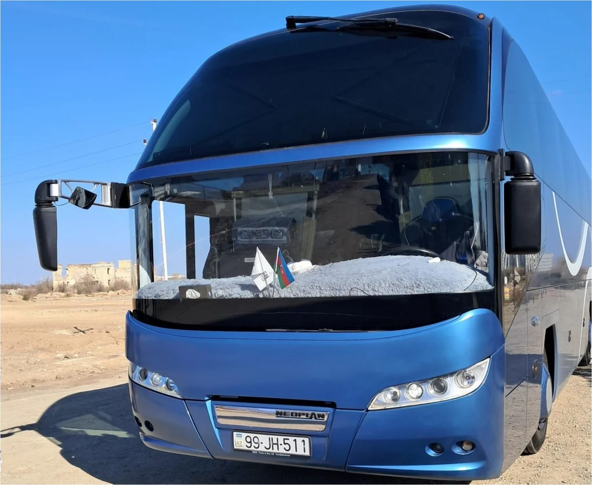 Number of bus trips to Azerbaijan's Karabakh rises by nearly 50%