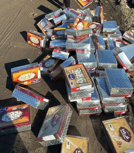 İrandan Azərbaycana gətirilən 1680 kq qənnadı məhsulunda kif aşkarlanıb