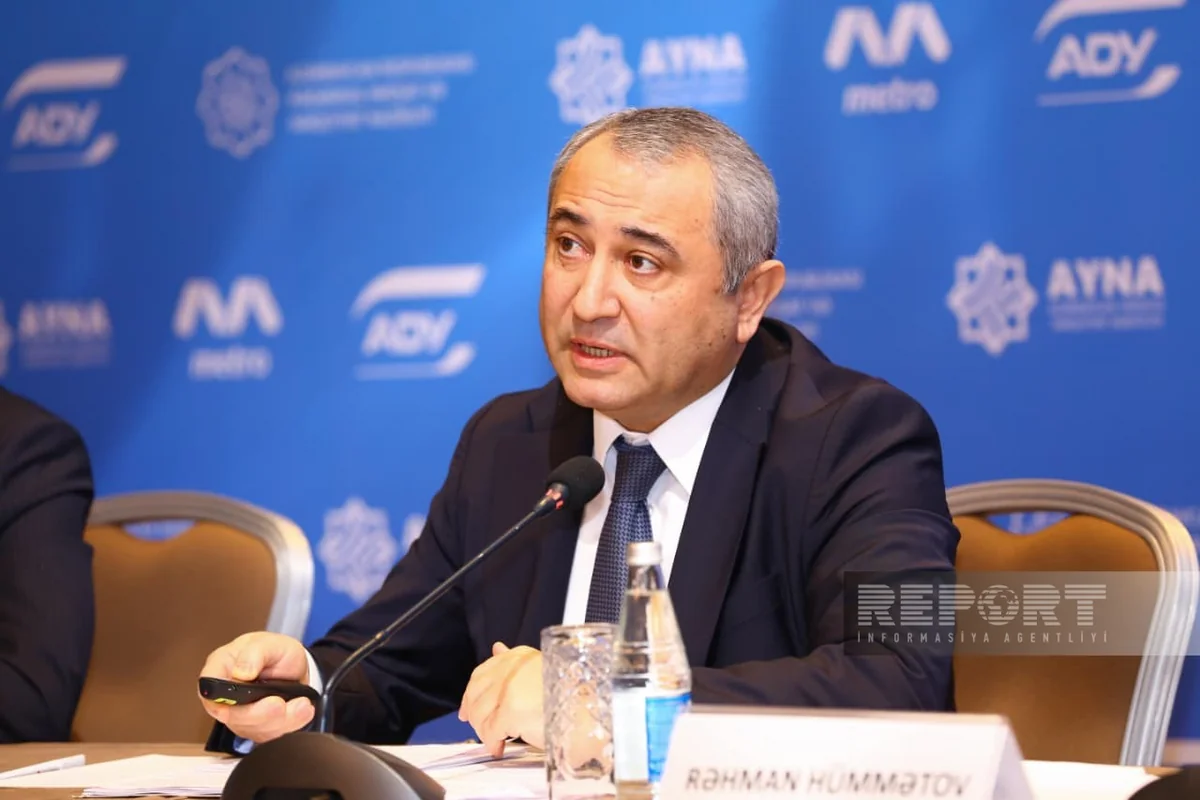 Anar Rzayev: Bakı-Sumqayıt qatarı ilə gündəlik daşınan sərnişin sayı 43 minə çatıb