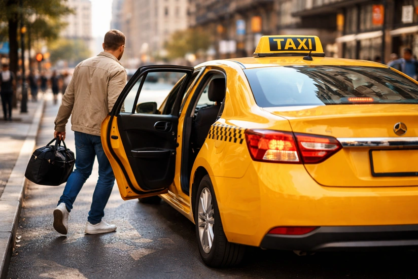 Замминистра: Водители такси не должны стремиться высаживать пассажиров непосредственно у зданий