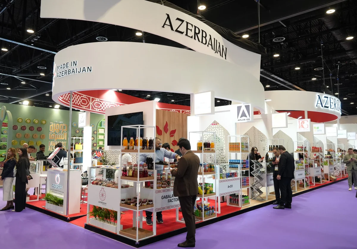 Azerbaijani products showcased at Gulfood 2026 exhibition in Dubai