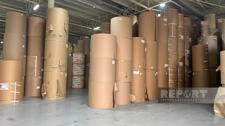 Bakı Karton və Qutu Fabrikində illik 55 milyon kvadratmetr məhsul istehsal olunacaq