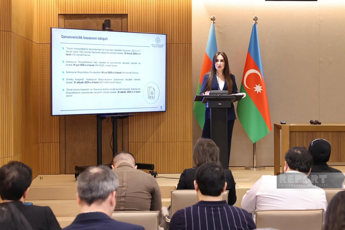 Azərbaycanda daşınmaz əmlakın qeydiyyatı və kadastrında elektron xidmətlərin sayı 41-ə çatıb