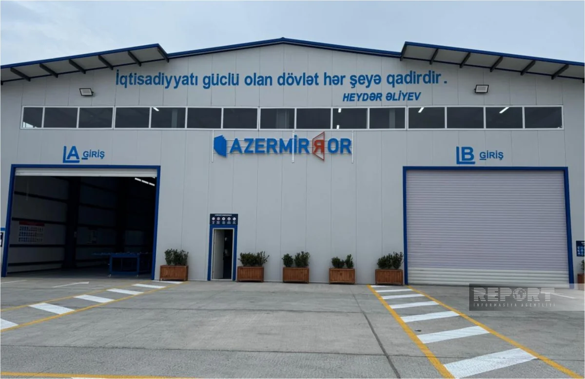 Azermirror ildə 900 min kvadratmetr güzgü vərəqəsi istehsal edəcək