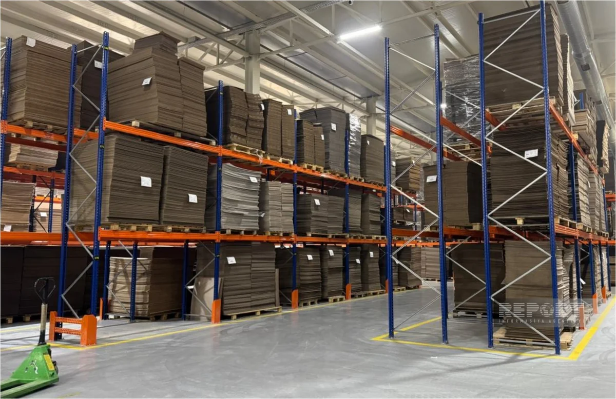 Bakı Karton və Qutu Fabrikində illik 55 milyon kvadratmetr məhsul istehsal olunacaq