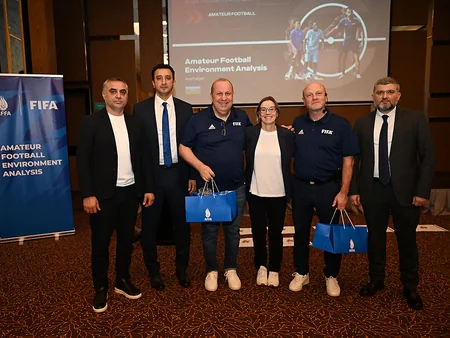 Bakıda Həvəskar Futbolun Mühiti adlı hesabatın təqdimatı keçirilib