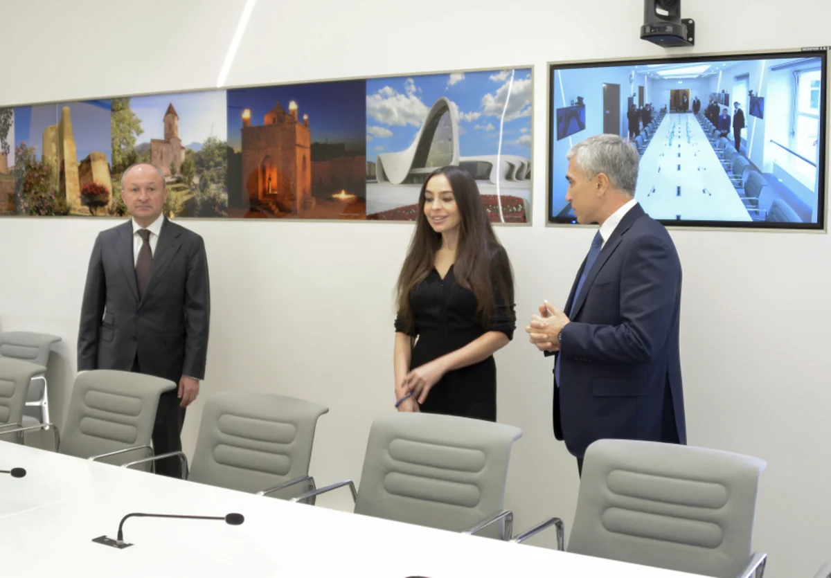Leyla Aliyeva visits 'Azerbaijan Room' at UN Geneva Office