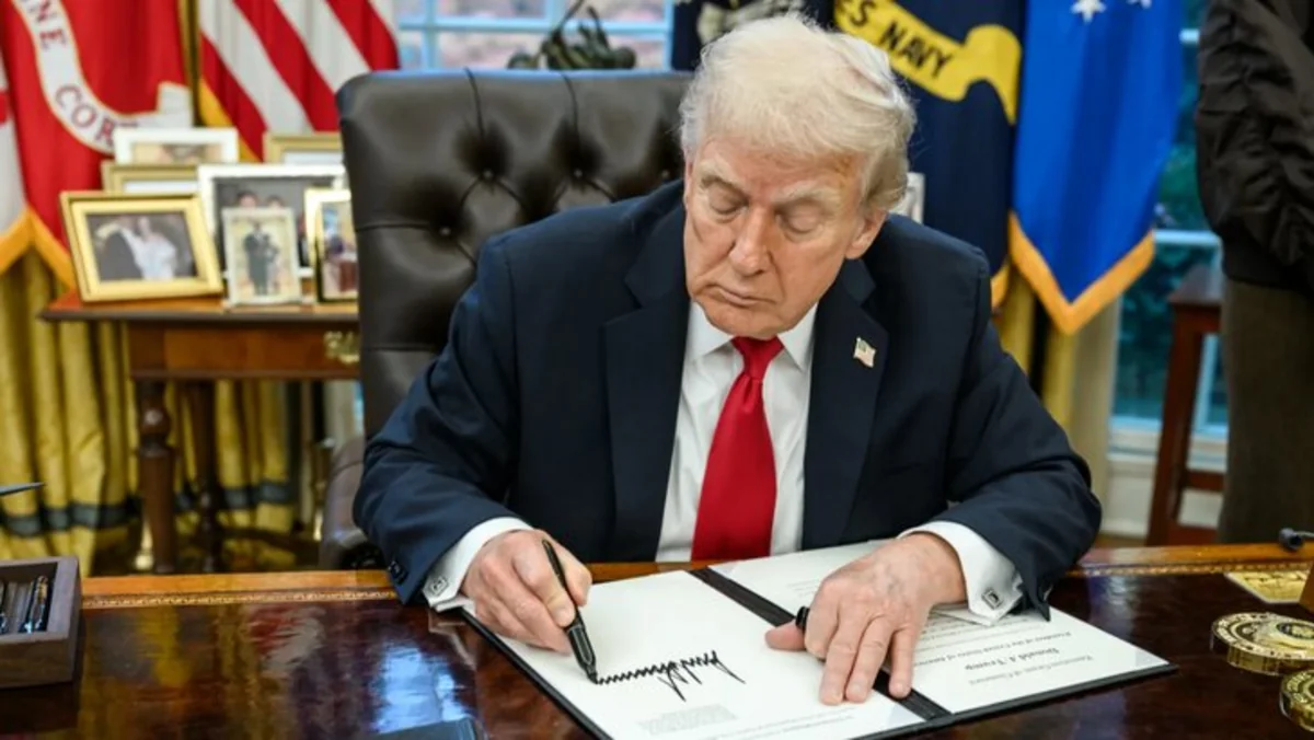 Trump signs order allowing US to impose tariffs on countries supplying oil to Cuba