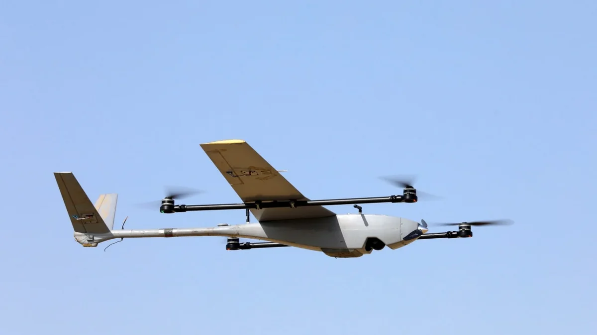 Iranian drone conducts reconnaissance over Gulf of Oman amid military drills
