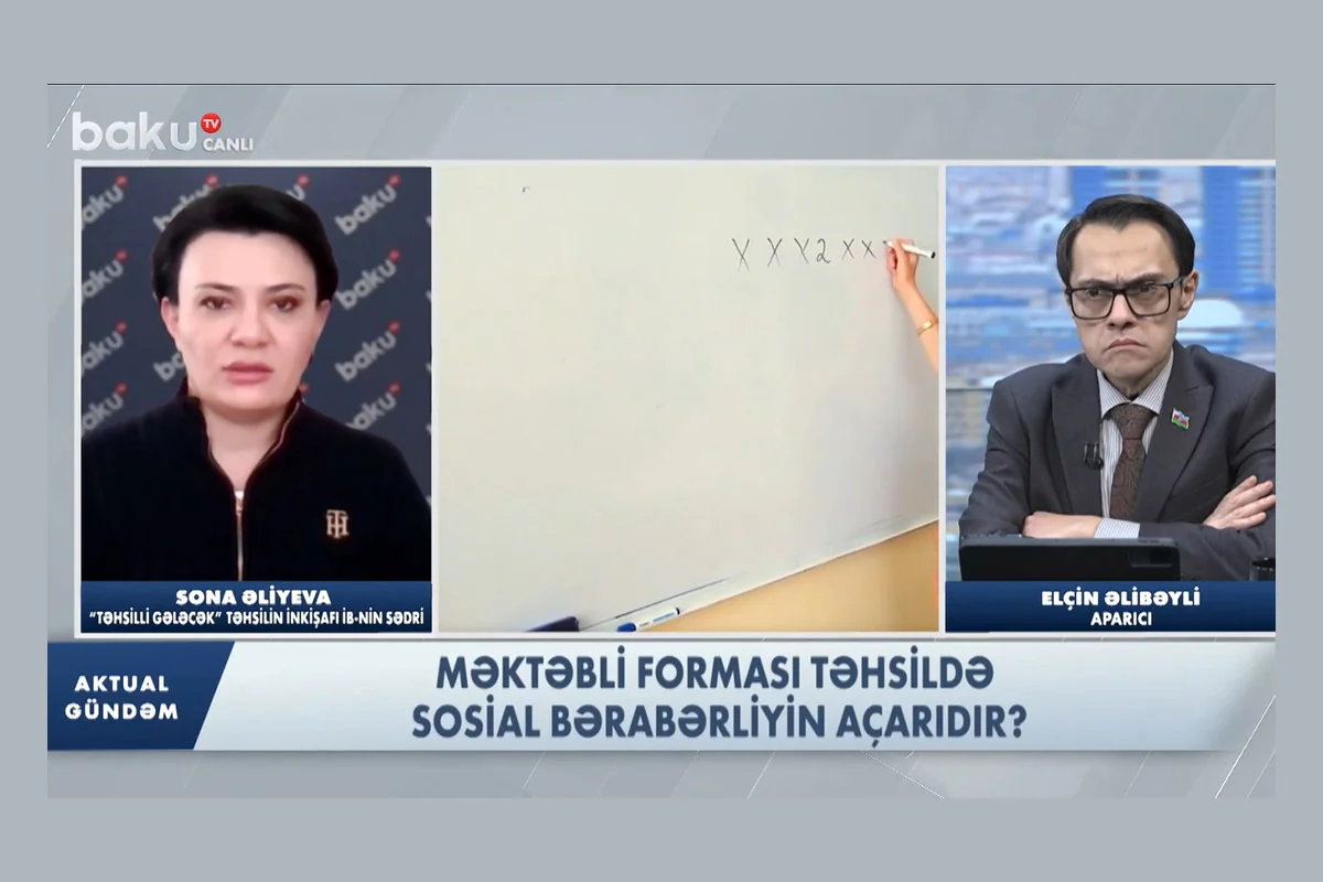 Birlik sədri: Heç kəsə dini inancını məktəbə gətirmək səlahiyyəti verilməməlidir