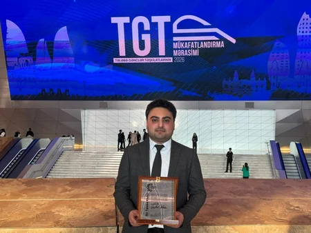 Mingəçevir Dövlət Universitetinin Tələbə Gənclər Təşkilatı İlin Tələbə Gənclər Təşkilatı seçilib