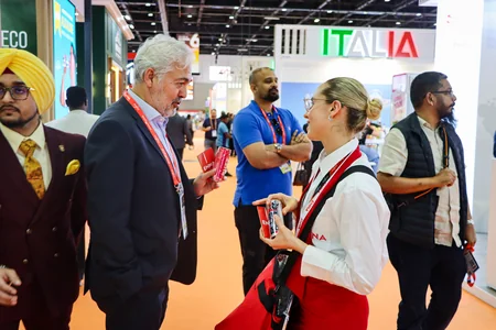 Cahan Holdingə məxsus ENNA içki fabriki Gulfood 2026 sərgisində - FOTOLAR