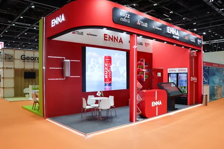 Cahan Holdingə məxsus ENNA içki fabriki Gulfood 2026 sərgisində - FOTOLAR