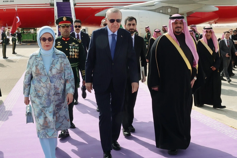 Президент Турции находится с визитом в Саудовской Аравии