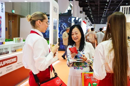 Cahan Holdingə məxsus ENNA içki fabriki Gulfood 2026 sərgisində - FOTOLAR