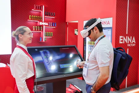 Cahan Holdingə məxsus ENNA içki fabriki Gulfood 2026 sərgisində - FOTOLAR