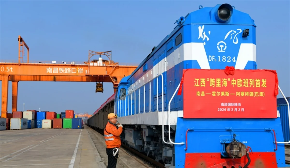 China launches Nanchang-Baku freight rail route via TITR