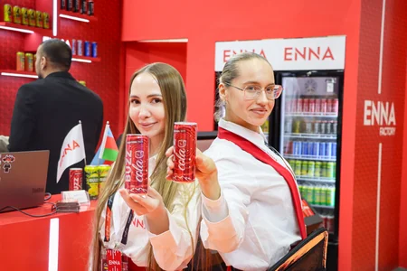 Cahan Holdingə məxsus ENNA içki fabriki Gulfood 2026 sərgisində - FOTOLAR