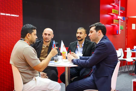Cahan Holdingə məxsus ENNA içki fabriki Gulfood 2026 sərgisində - FOTOLAR
