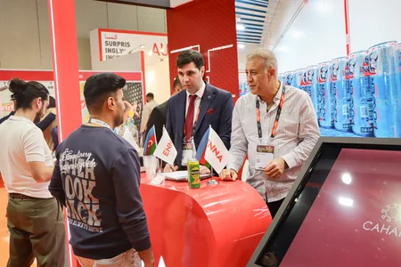 Cahan Holdingə məxsus ENNA içki fabriki Gulfood 2026 sərgisində - FOTOLAR