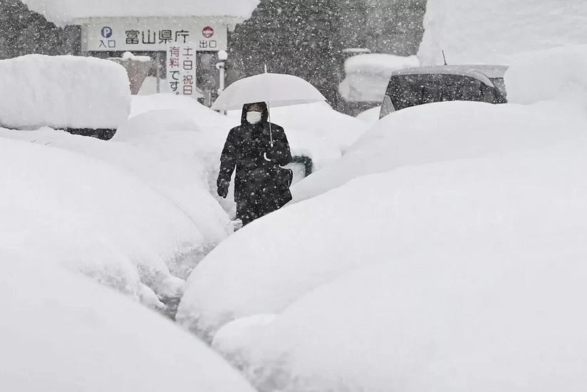 Yaponiyada güclü qar 35 nəfərin ölümünə səbəb olub