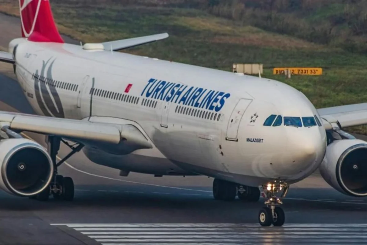 Самолет Turkish Airlines экстренно сел в Индии из-за возгорания двигателя