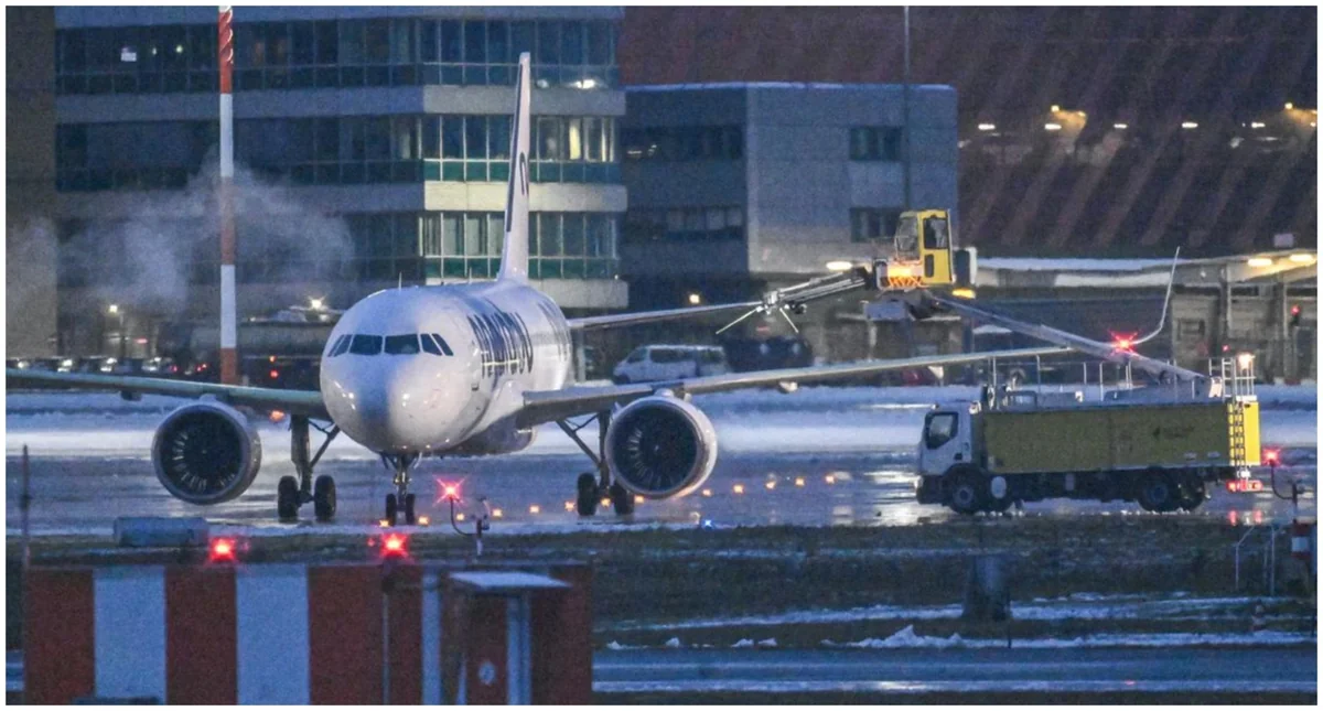 Аэропорт Берлина отменил все вылеты из-за непогоды