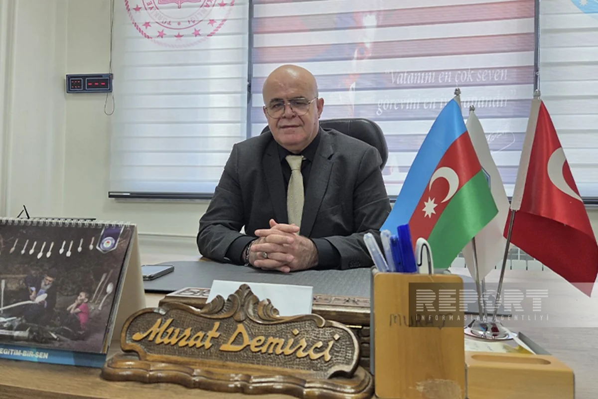 Director of Heydar Aliyev School in Kahramanmaras thanks Azerbaijan for support