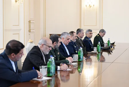 President Ilham Aliyev receives Iranian delegation led by Minister of Defence and Armed Forces Logistics