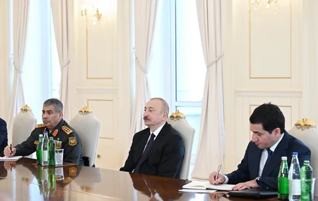 President Ilham Aliyev receives Iranian delegation led by Minister of Defence and Armed Forces Logistics
