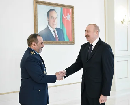 President Ilham Aliyev receives Iranian delegation led by Minister of Defence and Armed Forces Logistics