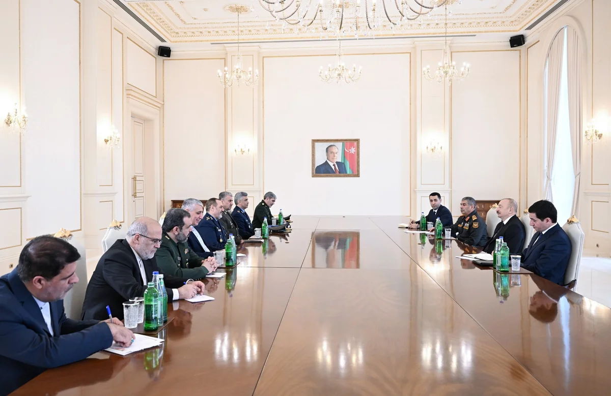 President Ilham Aliyev receives Iranian delegation led by Minister of Defence and Armed Forces Logistics