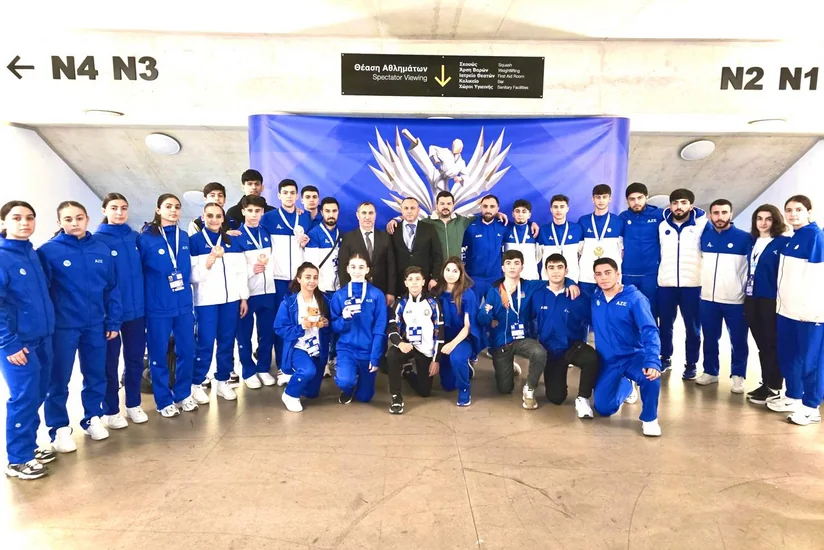 Limassolda Avropa birinciliyi: Azərbaycan karateçiləri 6 medal qazanıb