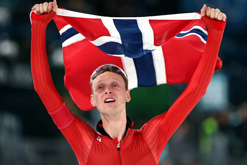 Norveçli idmançı İtaliyada olimpiya rekordunu yeniləyib
