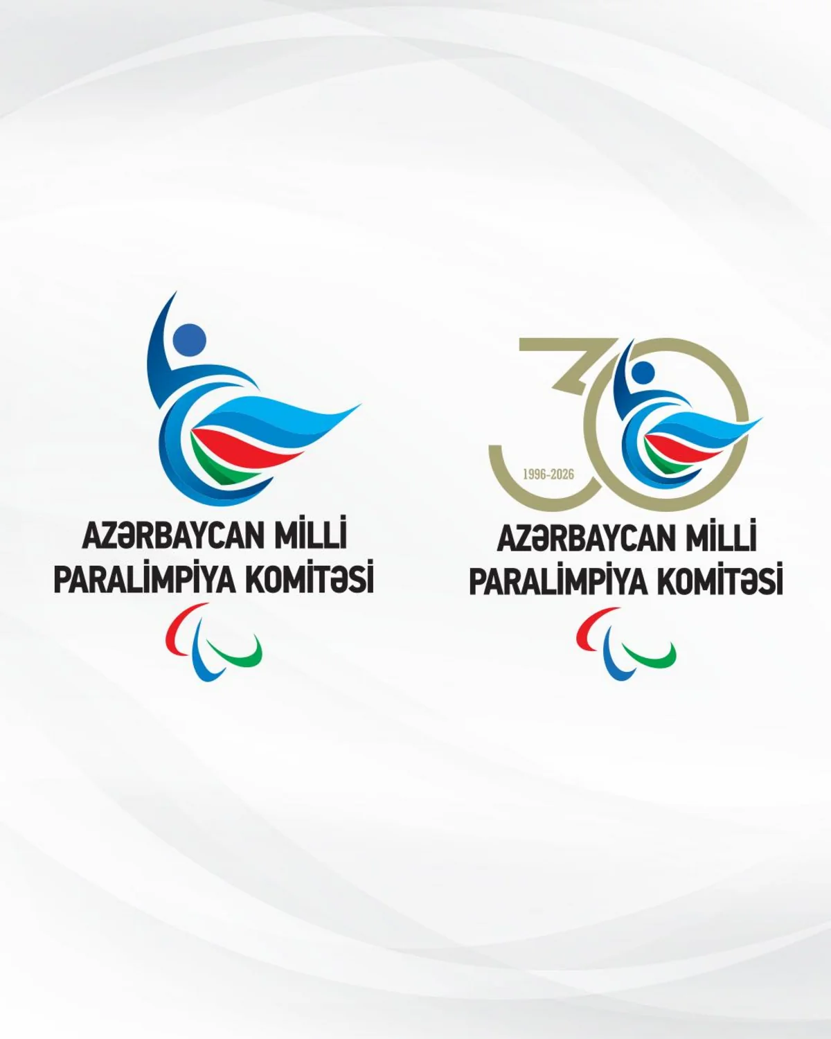 Milli Paralimpiya Komitəsinin 30 illik yubiley münasibətilə hazırlanan loqoları təqdim olunub