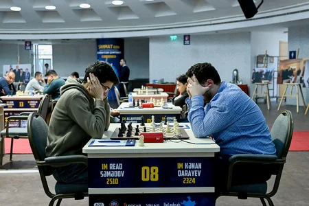 Şahmat üzrə Azərbaycan çempionatında 1/16 final mərhələsinin ikinci partiyaları keçirilib