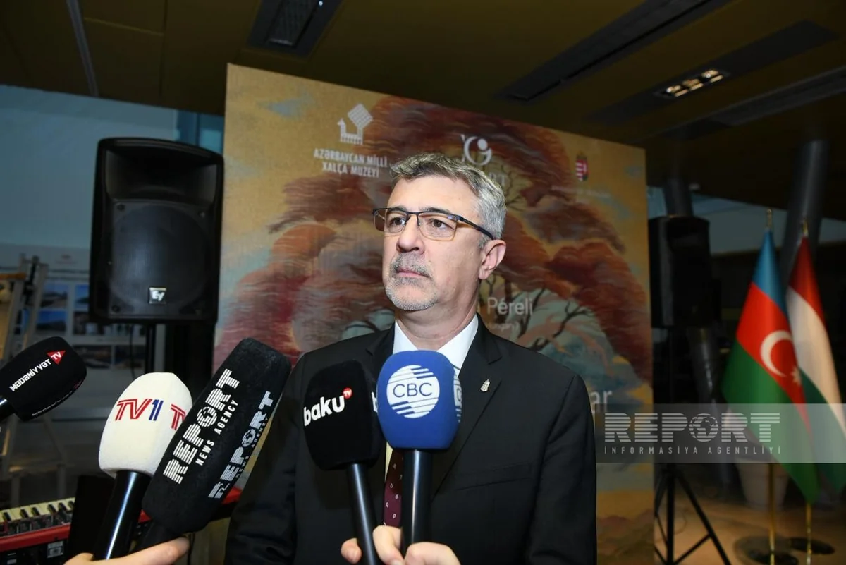 Envoy: Opening Hungarian artist's exhibition at National Carpet Museum is great honor