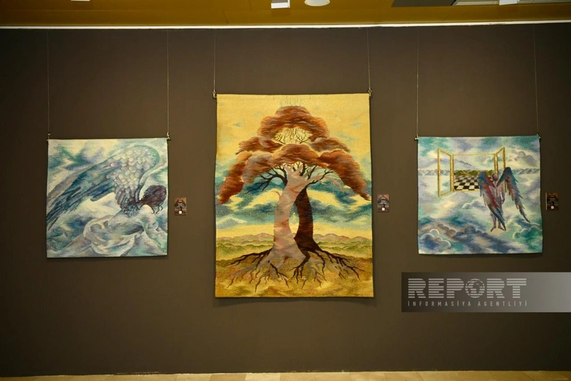 В Баку открылась персональная выставка венгерской художницы Жужи Перели