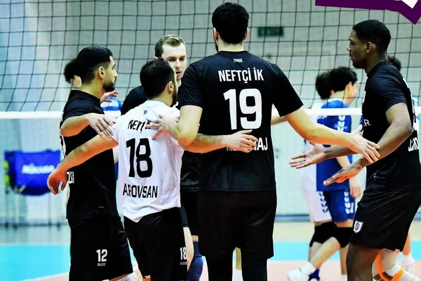 Kişi voleybolçular arasında Azərbaycan Yüksək Liqasında XIII turun oyunları keçirilib
