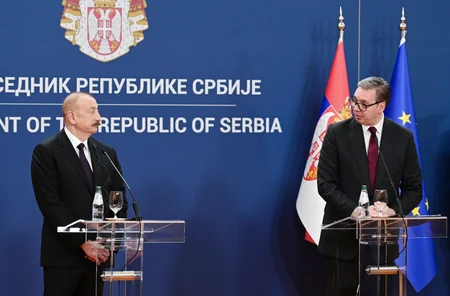 President of Azerbaijan Ilham Aliyev and President of Serbia Aleksandar Vučić delivered press statements - UPDATED